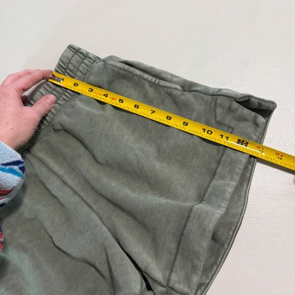 Aerie Green Suns Out High Waisted Sweat Short w Pockets Womens size XS - Picture 7 of 9